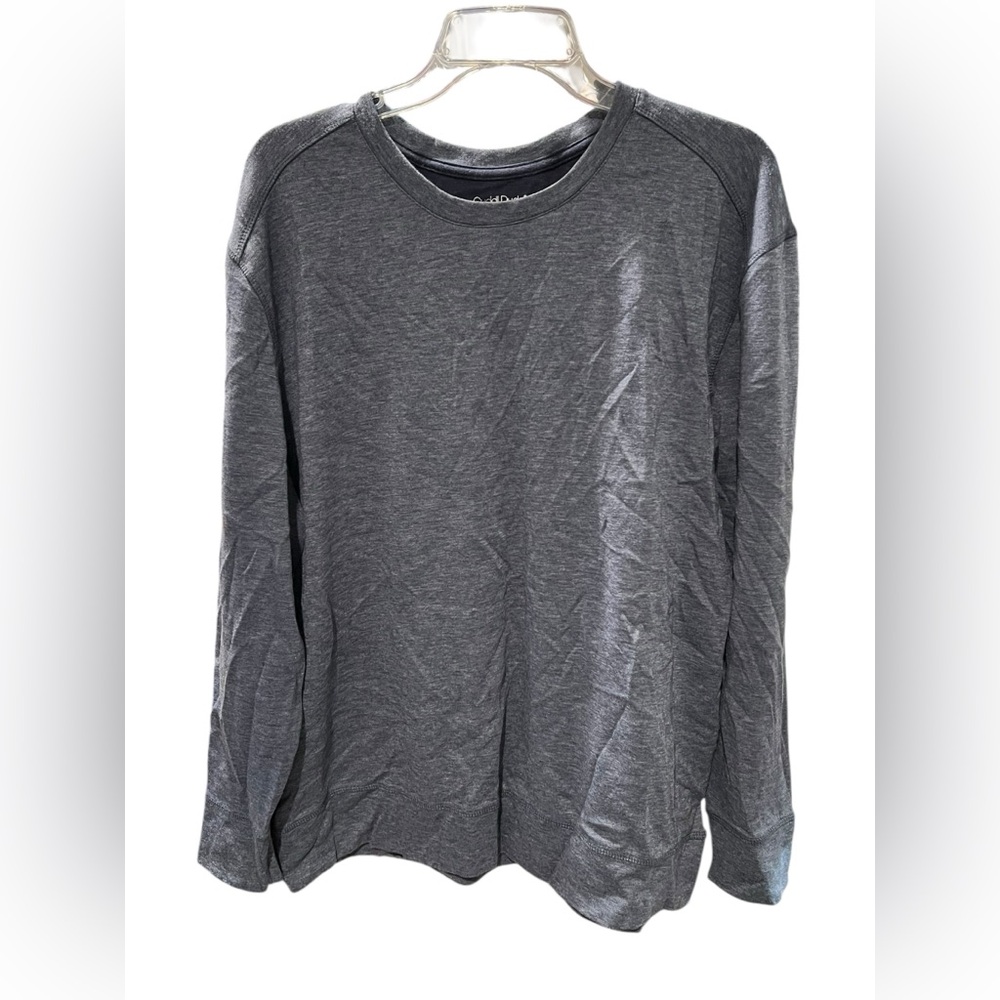 Cuddl Duds Women’s Navy Blue Long Sleeve Crewneck Top Size XL
